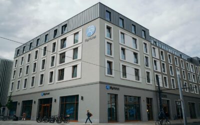 Neubau Geschäftshaus, Hotel und Parkhaus in Erfurt