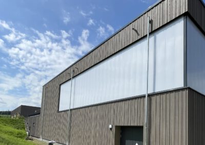Neubau Sporthalle in Holzbauweise