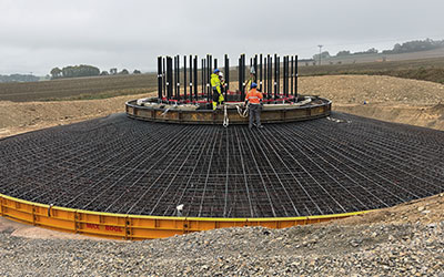Die Basis für Windkraft